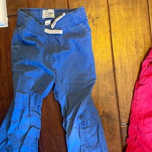 3 used 4T and one 5 kids pants